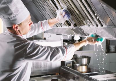 Removes grease buildup