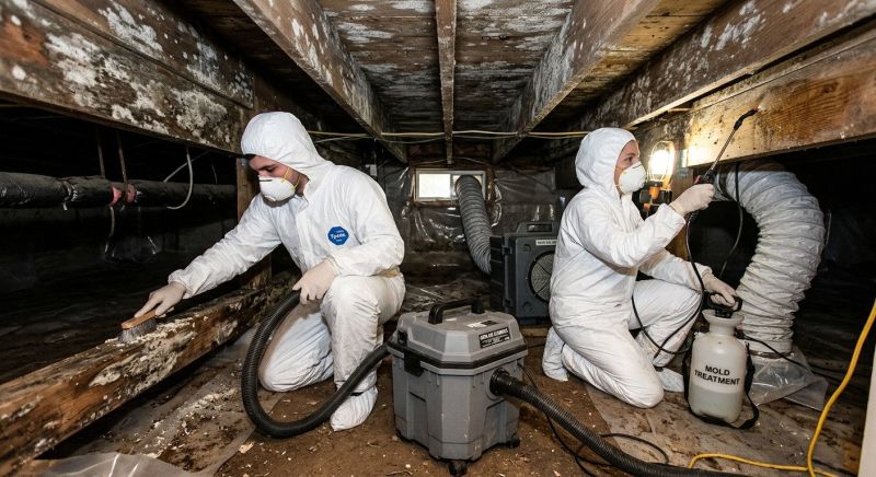 Attic Mold Remediation in Broward County, FL