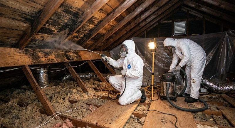 Attic Mold Remediation in Fort Worth, TX