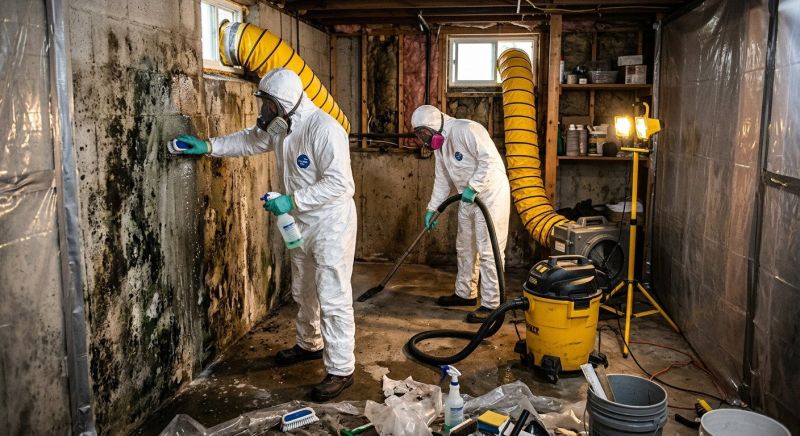 Basement Mold Remediation in Dallas, TX